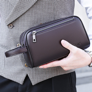 Hochwertige Herren Clutch Bag Passwort <span class=keywords><strong>Lock</strong></span> Anti Echt leder <span class=keywords><strong>Tide</strong></span> Handtasche Große Kapazität Business Handtasche Für Männer - Product Image 4