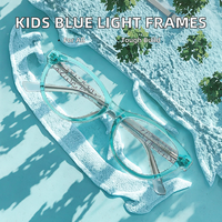 Lunettes de blocage de la lumière bleue 20209 enfants montures de lunettes étudiants Fit montures optiques pour lunettes TR90 lunettes en acétate en gros