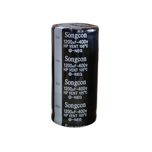Songcon 1200uf 400v 105 2000h Polar Snap-in Type Aluminum Electrolytic <strong>Capacitor</strong> for Series for Industrial Control - Product Image 1