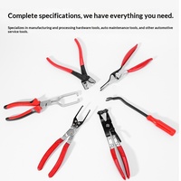 Kit d'outils de réparation automobile – Pince de déconnexion de conduites de carburant, Pince de séparation de circlips, Pince à colliers de serrage – Multi-usages