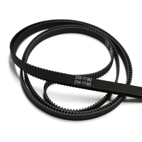 Courroie de distribution en caoutchouc à boucle fermée GT2 1164/1180/1190/1210/1220/1250/1280/1360mm, courroie synchrone 2GT pour imprimante 3D RepRap