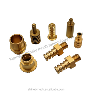Vis en laiton sur mesure OEM avec pièces tournées filetées, pièces de tournage en laiton et cuivre, pièces de tournage en cuivre usinées - Product Image 5