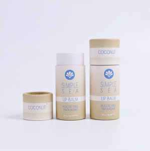 หลอดกระดาษแข็งรีไซเคิลแบบไม่มีแบรนด์สำหรับบรรจุภัณฑ์ลิปบาล์ม ลิปสติก และผลิตภัณฑ์ระงับกลิ่นกาย ปราศจากพลาสติก เป็นมิตรต่อสิ่งแวดล้อม - Product Image 4