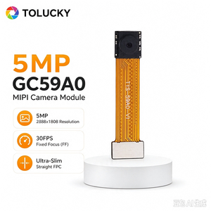 โมดูลกล้อง GC59A0 5MP MIPI OEM ODM แบบกำหนดเองได้ พร้อมโซลูชันโฟกัสคงที่ FPC ความละเอียด 2888x1808 30fps สำหรับอุปกรณ์ฝังตัวและกล้องติดรถยนต์ - Product Image 4