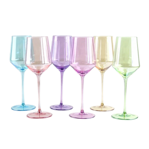Vente en gros de <span class=keywords><strong>verres</strong></span> Highball sept couleurs <span class=keywords><strong>verres</strong></span> <span class=keywords><strong>à</strong></span> <span class=keywords><strong>vin</strong></span> verre en cristal coloré <span class=keywords><strong>pied</strong></span> haut sérigraphie logo fabricant de <span class=keywords><strong>vin</strong></span> rouge - Product Image 2