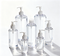 Bouteille PET personnalisée de 300 ml pour lotion lavante pour les mains, emballage haut de gamme pour savon liquide