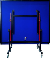 Table de ping-pong pliable d'intérieur en MDF de 18 mm, personnalisable, à prix de gros, pour le divertissement quotidien