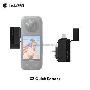 Lector de Tarjetas SD <span class=keywords><strong>Insta360</strong></span> X3, Transferencia Rápida de Archivos para Insta 360 ONE X 3, Accesorios Originales para iPhone/Android - Product Image 4