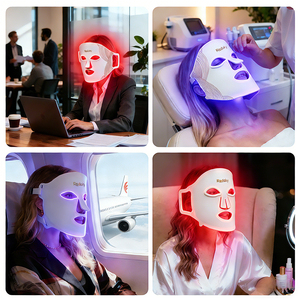 REDSKY Vente en gros Dropshipping <span class=keywords><strong>Masque</strong></span> facial <span class=keywords><strong>LED</strong></span> en silicone à 3 couleurs pour la <span class=keywords><strong>luminothérapie</strong></span> rouge - Product Image 5