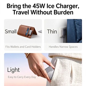 UGREEN 45W GaN Wall Charger X850 ปลั๊กพับได้ ที่ชาร์จเร็วแบบ USB C เดี่ยว บางเฉียบ - Product Image 2