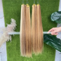 Fornitori di Extension di Capelli Umani Vergini Vietnamiti 100% Non Lavorati, Trama Doppia P427 Liscia Naturale, Capelli Indiani Grezzi da Tempio