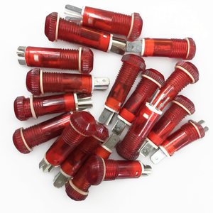 Luz indicadora de energía, lámpara de señal LED roja de 220 V para equipos eléctricos - Product Image 3