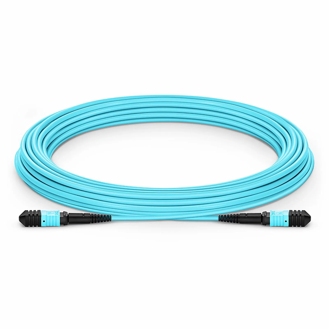 OM4 50/125 MTP/MPO Trunk 8/12/16/24F UPC FF/MF/MM Type A/B/C 100% IL Tested