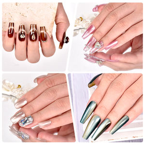 Ensemble de gel pour yeux de chat <span class=keywords><strong>Deroi</strong></span> Slik Moonlight, 48 couleurs, gel pour yeux de chat cristallin, kit de gel magnétique UV, vente en gros, sans TPO ni HEMA - Product Image 4