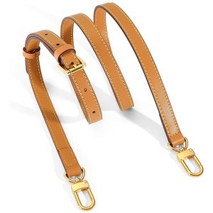 Bandoulière de remplacement réglable en cuir véritable de luxe pour accessoires de sacs Neverfull et Speedy - Product Image 6