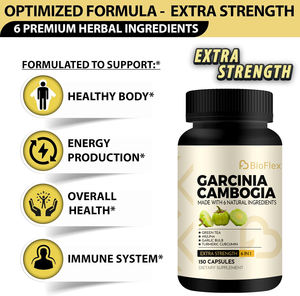 Formule personnalisée 6-en-1 Garcinia Cambogia Thé vert <span class=keywords><strong>Ail</strong></span> Bulbe Extrait d'herbes Capsules amincissantes pour adultes Femmes enceintes - Product Image 3