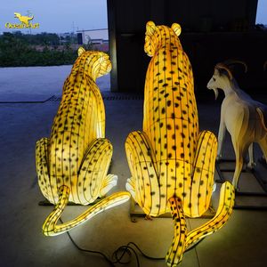 Linternas de Animales Coloridas Hechas a Mano para el Festival de los Faroles, Luces LED Impermeables para Parques Temáticos de Zoológicos, Celebraciones de Diwali y Acción de Gracias - Product Image 6