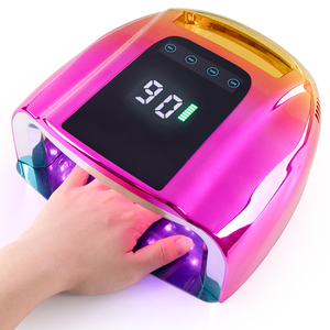 <span class=keywords><strong>HJS</strong></span> 96W Salon qualität UV LED Dual Lichtquelle 42 Lampen perlen Nagel lampe Nagel trockner für Nagel Gel politur - Product Image 1