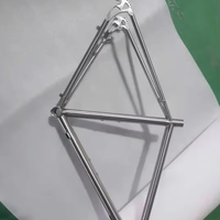 Cadre de Vélo en Titane 700C Gr9 Ti3al2.5v de Haute Qualité, Prix Usine, Fabrication Chinoise – Cadre de Vélo de Route/Gravel en Titane