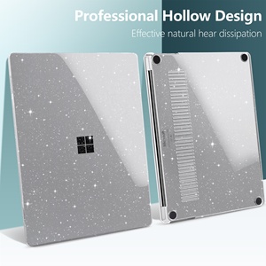 Pha Lê Cứng PC Blingbling Đầy Đủ Cover Quay Lại Bảo Vệ Máy Tính Xách Tay Trường Hợp Cho Microsoft Bề Mặt 3 4 5 13.5 Inch Mô Hình 1868 1951 - Product Image 3
