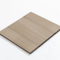 Planche de terrasse ignifuge extérieure moderne 18mm en plastique extrudé WPC terrasse en plastique composite terrasse en bois de teck étanche