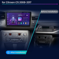 Junsun-Autoradio Carplay Android pour Citroën C5 2008-2017, lecteur DVD, navigation stéréo