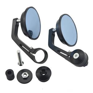Specchietti Retrovisori Universali Rotondi da 7/8" per Manubrio <span class=keywords><strong>Piaggio</strong></span> Vespa GTS Sprint Primavera 125 150 250 300 LX Gilera Moto - Product Image 3