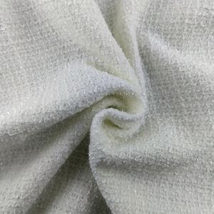 Nouveau <span class=keywords><strong>tissu</strong></span> de tweed à <span class=keywords><strong>carreaux</strong></span> unis métalliques colorés en polyester de conception fantaisie pour robe de pardessus femme - Product Image 3