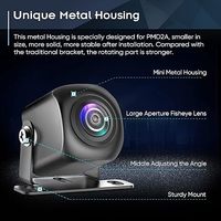 Caméra de recul Rhythm HD 1080P pour écran Carplay voiture stéréo miroir Dash Cam câble de mise à niveau 3.5mm prise mâle