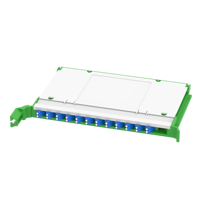 Meilleur prix haute qualité LC Type 24 ports intérieur fibre optique séparateur SC optique Distribution Patchpanel Pigtail Equipment