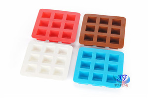 <b>9</b> Cavity Chocolate Mold Silicone square Ice <b>Cube</b> Tray - Product Image 5