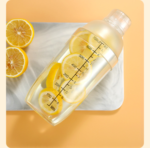 Coctelera Moderna <span class=keywords><strong>Happyway</strong></span> de Plástico de 500 ml/700 ml/1000 ml con Marcas, Diseño Transparente para el Hogar y Bares de Hoteles - Product Image 3