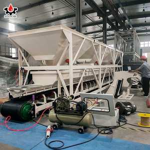 PLD1200 7M3 3 <span class=keywords><strong>Hoppers</strong></span> portátil agregado Batcher grava arena piedra lote Bin planta de hormigón seco - Product Image 4
