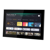 Panel de Control Inteligente de 7 Pulgadas y 2 Zonas, Tuya Zigbee Gateway con Reproductor de Música y Activador de Escenas para Música de Fondo en Sistemas Domésticos