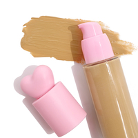 Fabricants de cosmétiques, correcteur naturel longue durée, imperméable, pour peaux foncées, maquillage liquide, fond de teint en marque privée