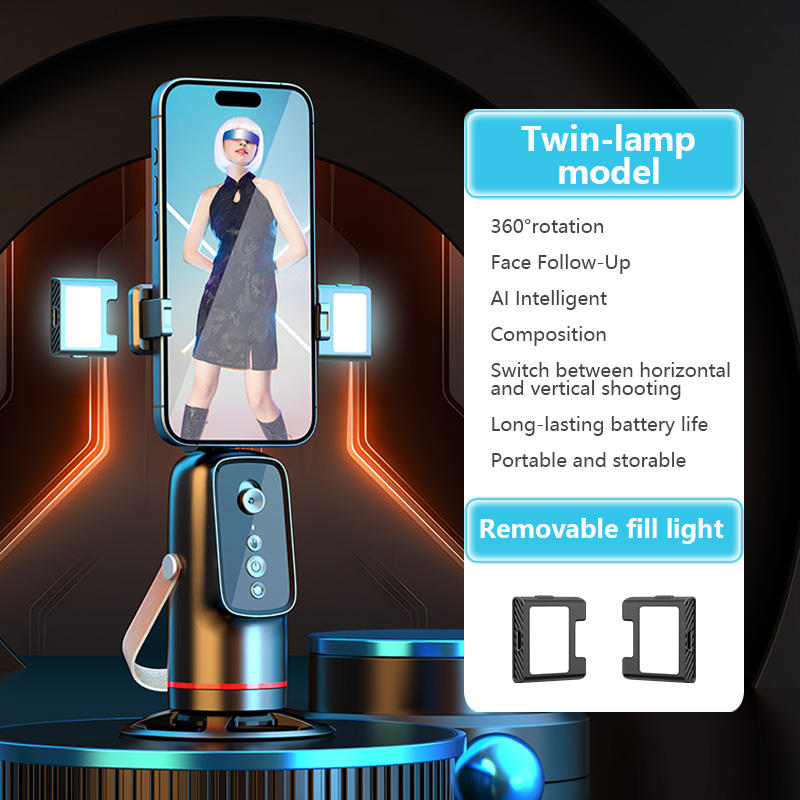 Avec deux lumières de remplissage