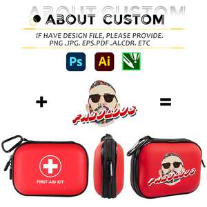 ชุดปฐมพยาบาลข้ามพรมแดนพร้อมอุปกรณ์การแพทย์ฉุกเฉิน กระเป๋าแพทย์พกพา กล่องปฐมพยาบาลกันน้ำ EVA พร้อมโลโก้ - Product Image 3