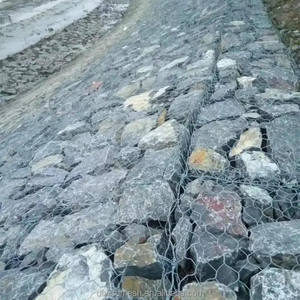 Paniers de <span class=keywords><strong>gabion</strong></span> 2x1x1m pour mur de soutènement, treillis de <span class=keywords><strong>gabion</strong></span> à remplir de pierre galvanisée - Product Image 2
