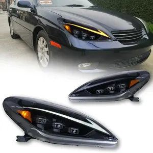Faros Delanteros Nuevos TYPY para Lexus ES300 LED 2002-2004 6000K, Lente de Señal de Giro Dinámica, Accesorios Automotrices, Ensamblaje - Product Image 1
