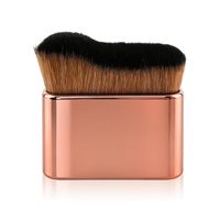 Kuas Kabuki Profesional Ultra Lembut Tanpa Garis untuk Foundation, Pencampur Rias Wajah dan Tubuh, Cocok untuk Self Tanner