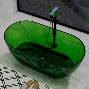 Bestverkochte <span class=keywords><strong>Vanstar</strong></span> Model 8810 transparante hars vrijstaande badkuip voor hotels, appartementen, doucheruimtes - Product Image 5