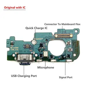 منفذ USB للهاتف المحمول كابل لهاتف sung A33 5G A336B شاحن شريط مرن