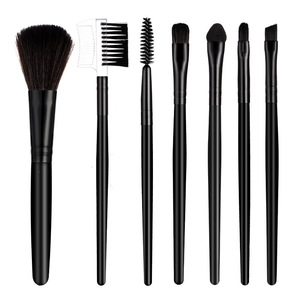 7-Piece Makeup <b>Brush</b> Set Synthetic Hair Professional Cosmetic Tools For Face Blush Eyebrow Application - Product Image 3