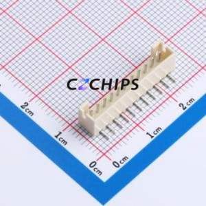 HCZZ0295-11 Wire-to-Board Pin Header Bent Lead Through Hole,P=2mm Connector 1x11P 2mm Right Angle Insert PH - Product Image 1