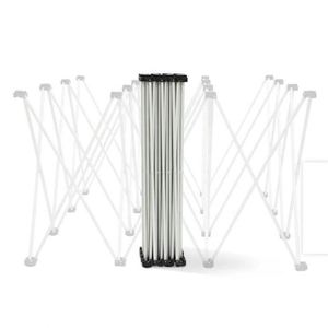 High Quality Aluminum Exhibition Retractable Step Repeat Backdrop Pop up Banner With <b>Stand</b> and Logo - Product Image 3