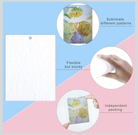 Diffuseurs d'air en feutre écologiques à sublimation, vierges et avec cordons, pour l'intérieur et la décoration des voitures modernes