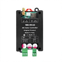 Contrôleur d'accès à distance Nano SIM WH-120 Ultra EU Noir avec application de contrôle WH et antenne externe pour l'automatisation des portails agricoles