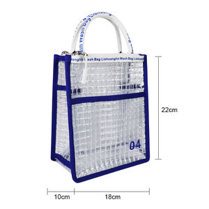 Transparent Storage <b>Bag</b> Clear Makeup <b>Toiletry</b> <b>Bag</b> Multipurpose - Product Image 2