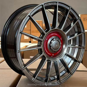 Rines de Aleación de Aluminio para <span class=keywords><strong>Auto</strong></span> Boyida F94XF224 16x7 17x7.5 18x8 19x8.5 19x9.5 5x112 5x120 en Dorado, Negro y Plateado con Acabado Mecanizado - Product Image 3