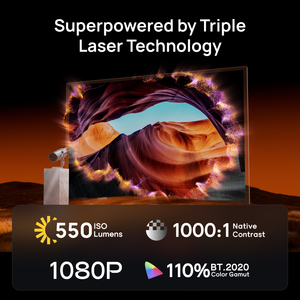 โปรเจคเตอร์พกพาอัจฉริยะสำหรับบ้าน Mogo 4 Laser Mini รุ่น MoGo 4Laser - Product Image 4